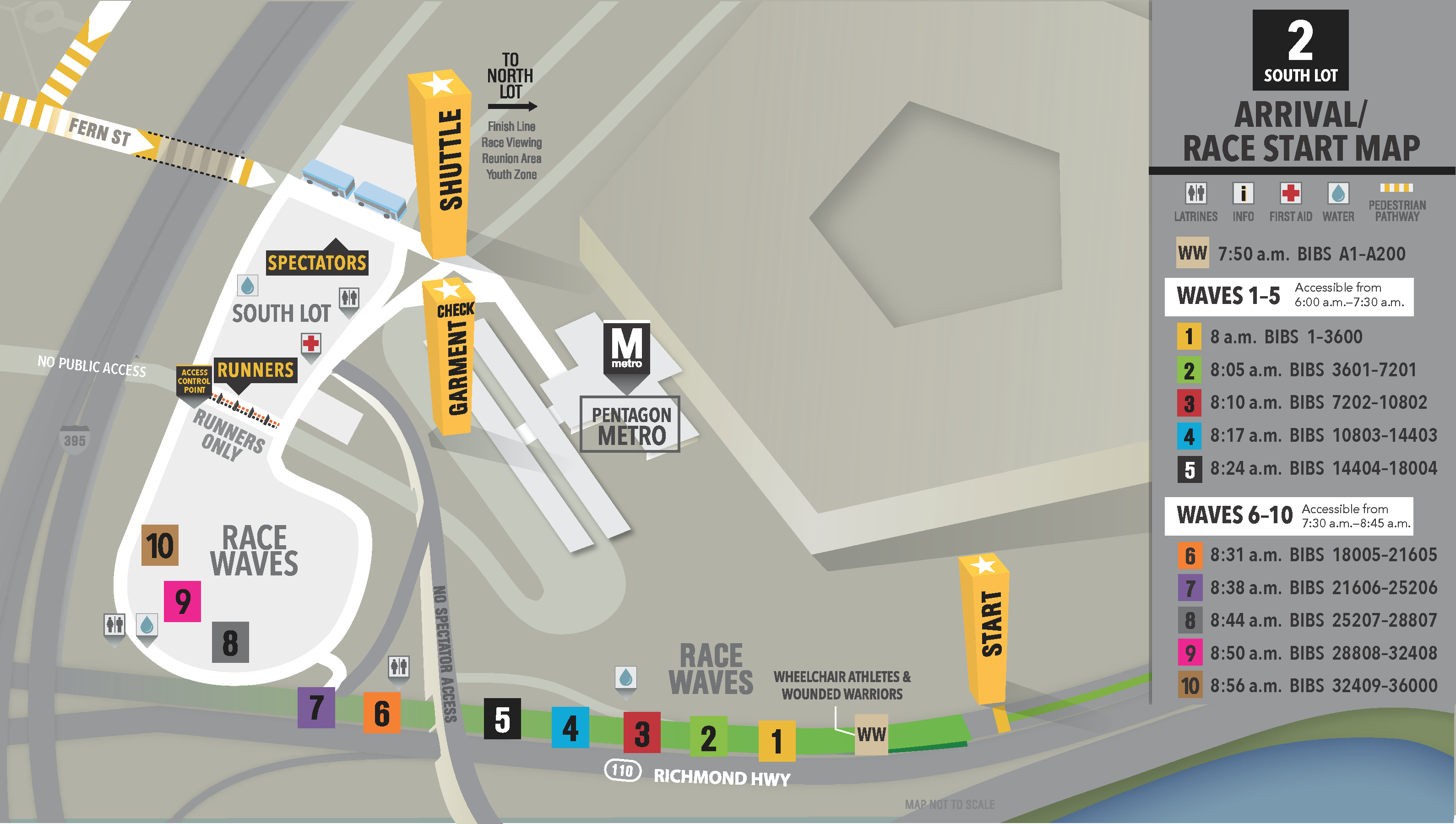 Arrive & Depart Army TenMiler